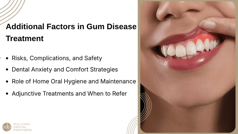 Other Considerations In Gum Disease Treatment
